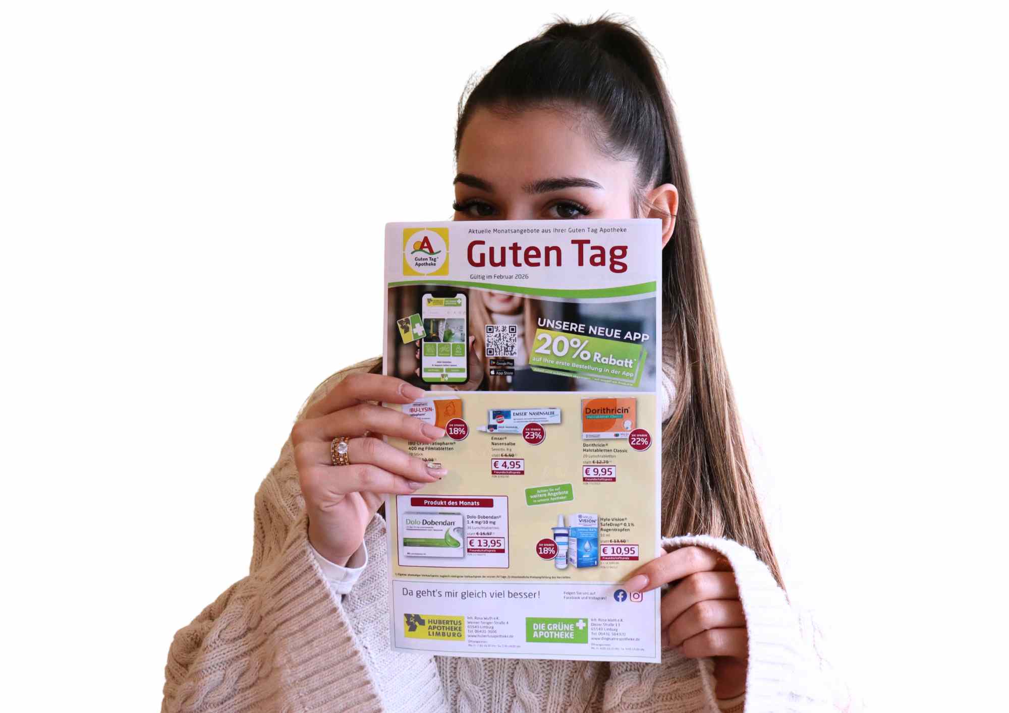 Monatlicher Angebots-Flyer